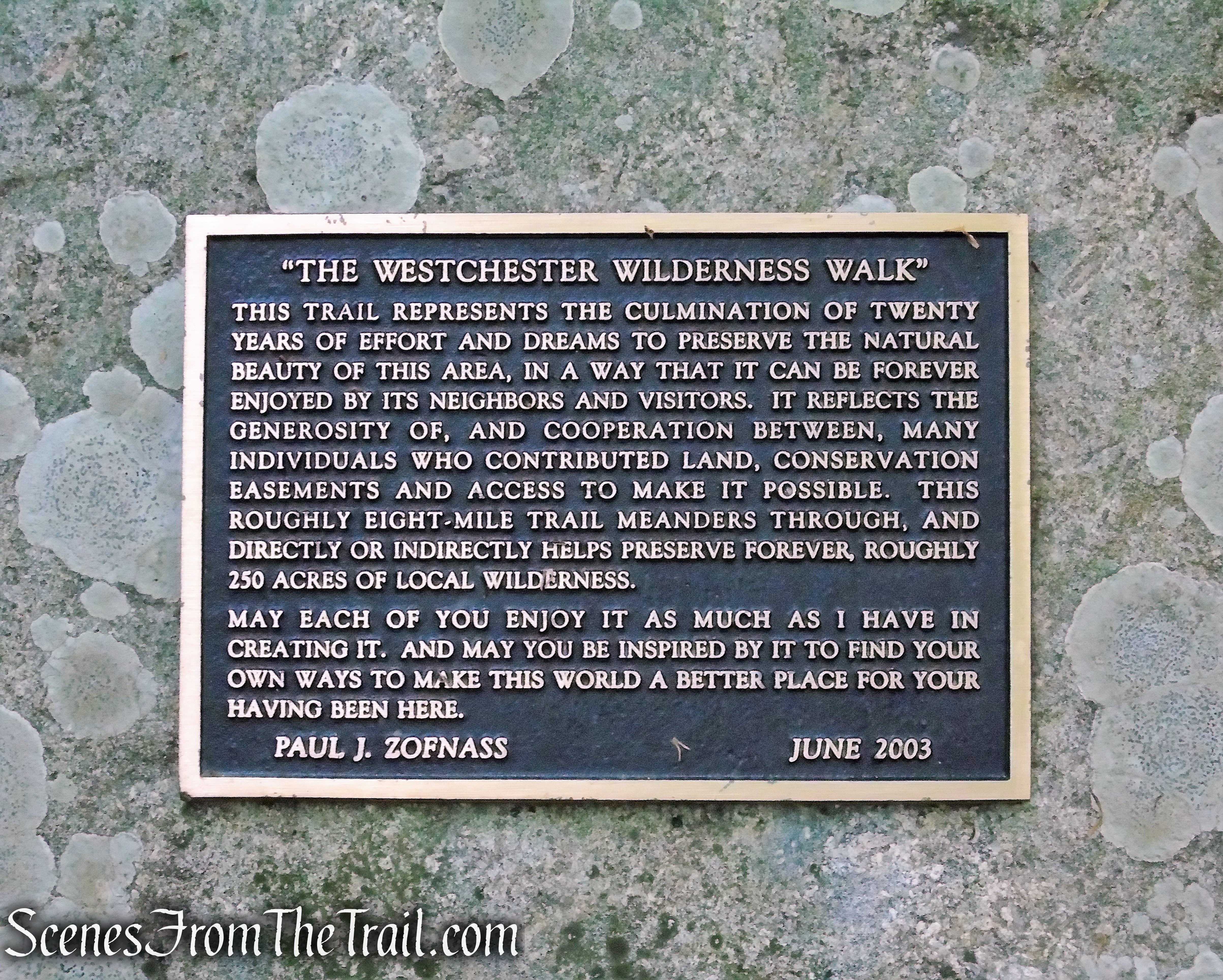 Southern Loop - Westchester Wilderness Walk