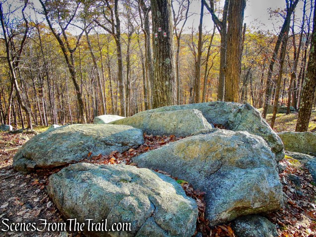 turn right on Red Cross Trail