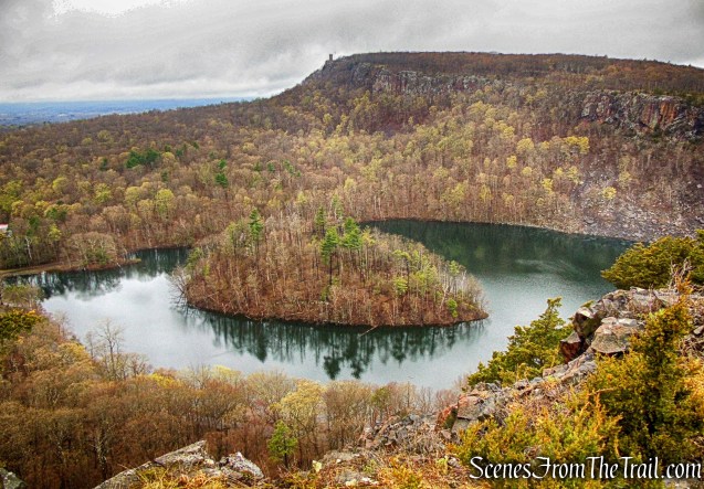 Castle Craig, East Peak and Merimere Reservoir from South Mountain