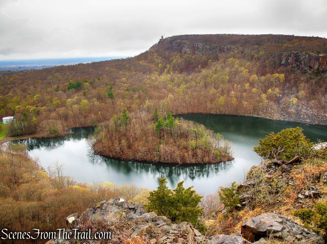 Castle Craig, East Peak and Merimere Reservoir from South Mountain