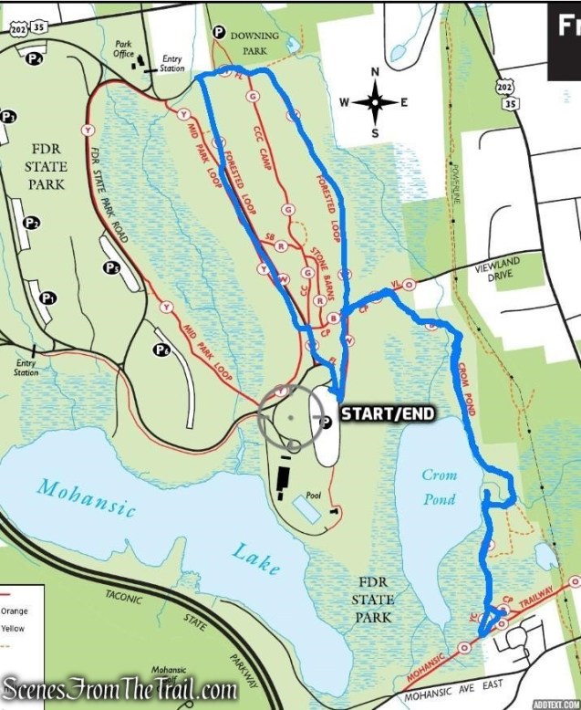 FDR State Park hike