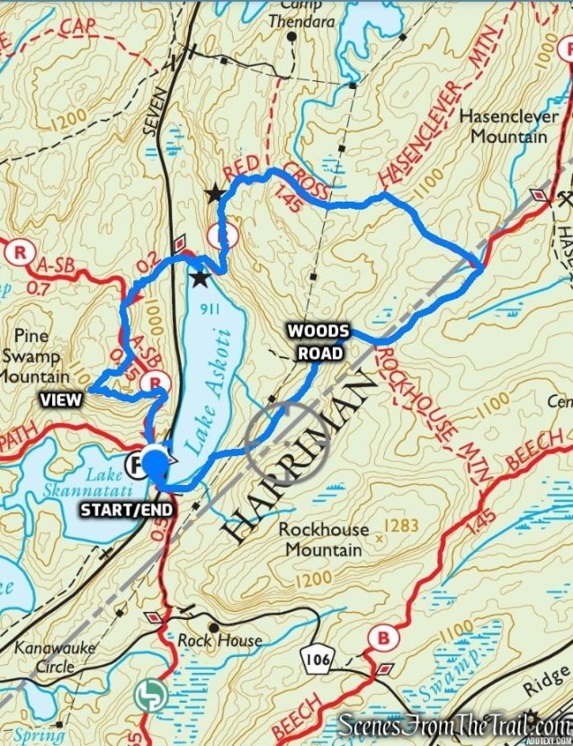 Lake Askoti Loop - Harriman State Park