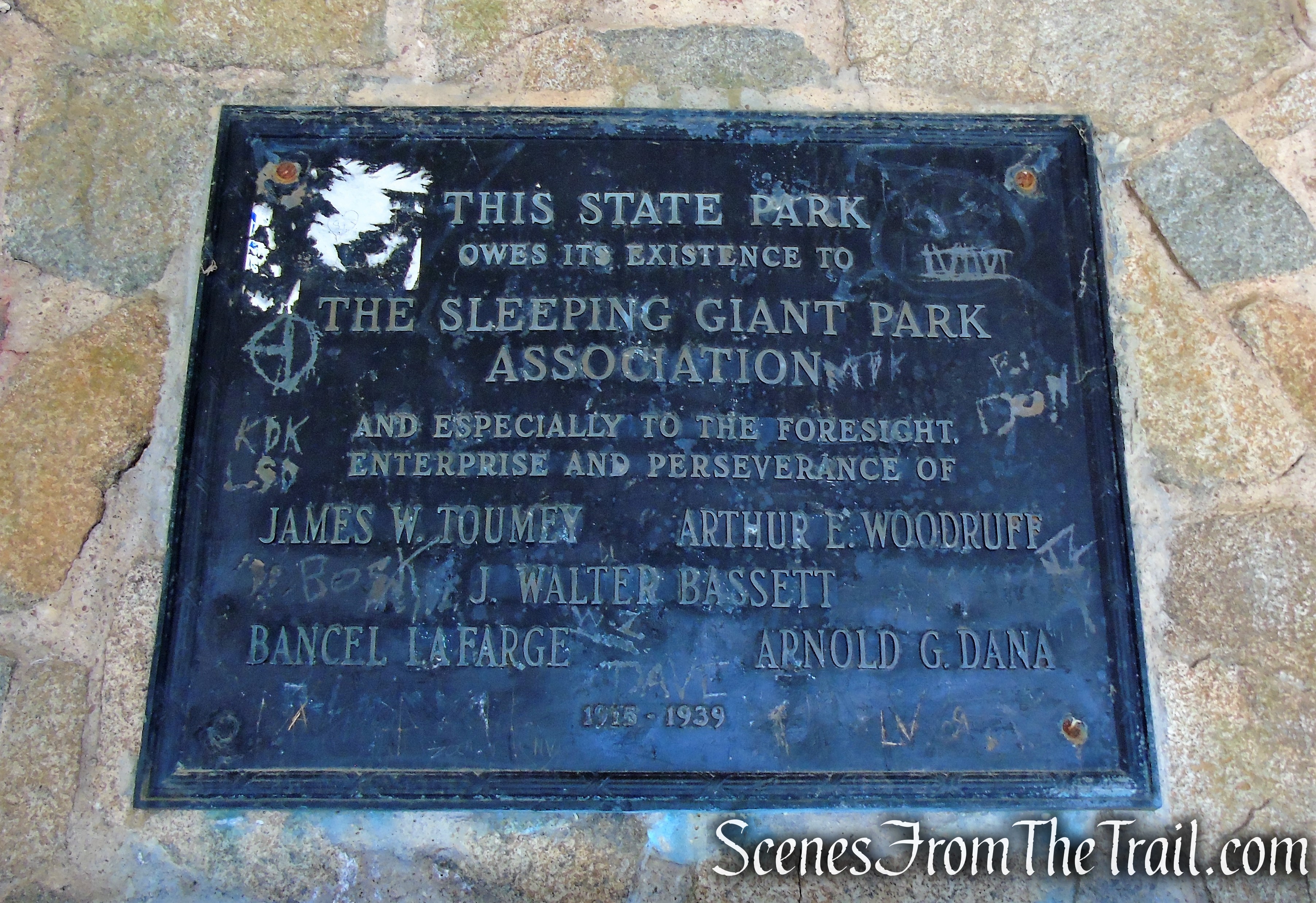 observation tower – Sleeping Giant State Park