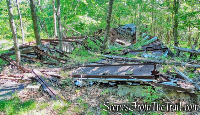 ruins - Salt Hill summit