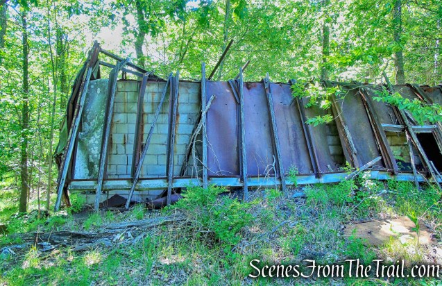 ruins - Salt Hill summit