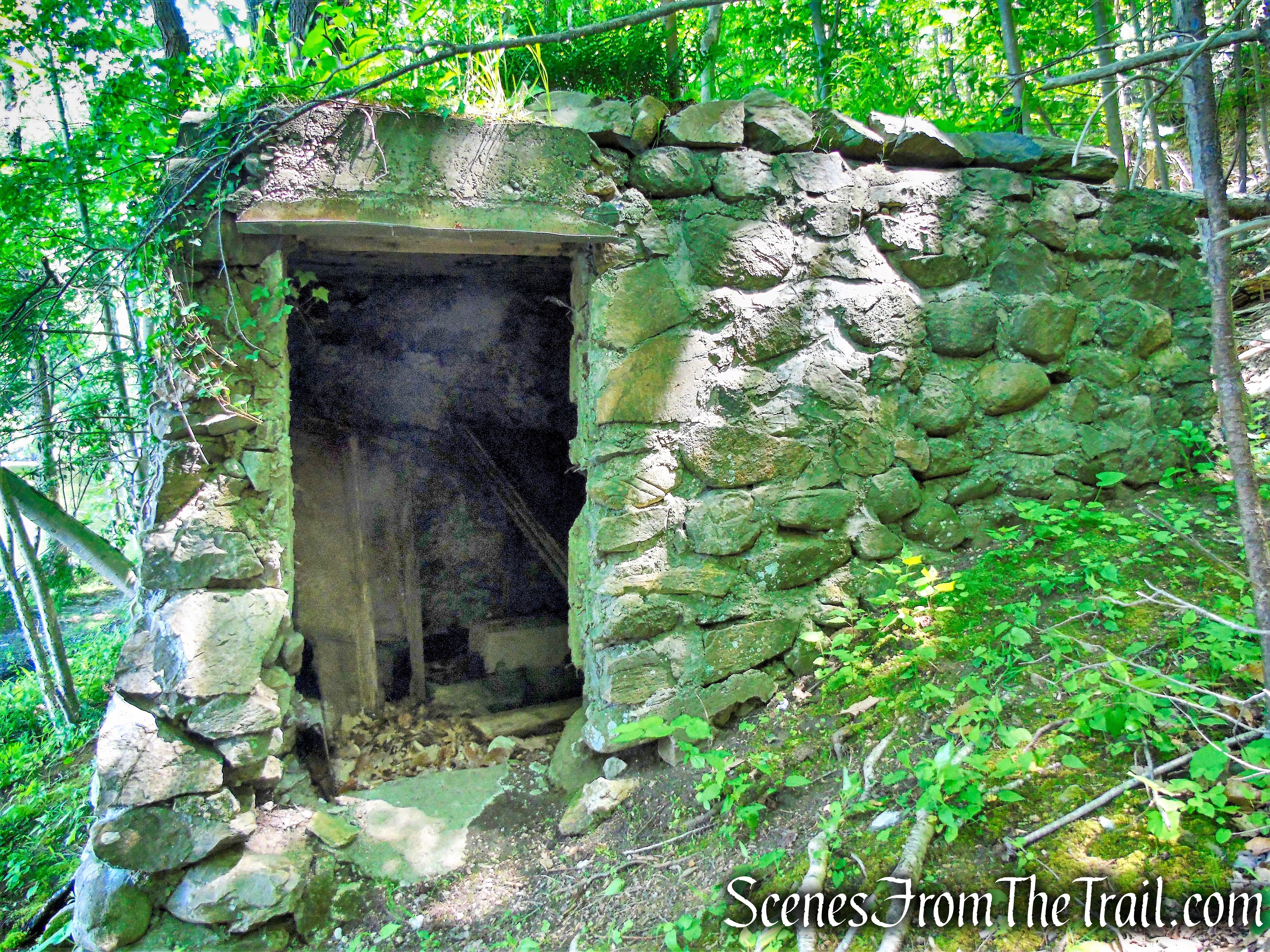 ruins at Blue Lake - Salt Hill State Forest