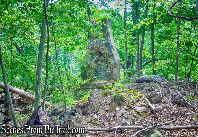 ruins at Blue Lake - Salt Hill State Forest