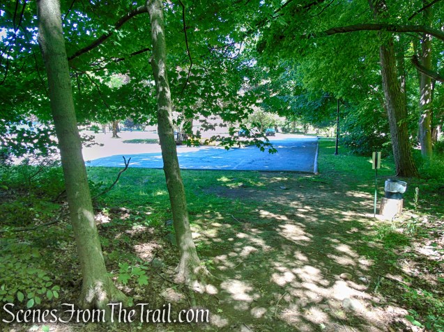 terminus of Lower Loop - St. Matthew's Church Woodlands 