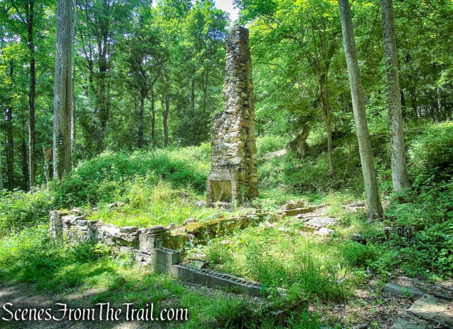 stone ruins on Blue Trail