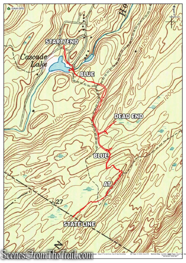 Prospect Rock from Cascade Lake Park