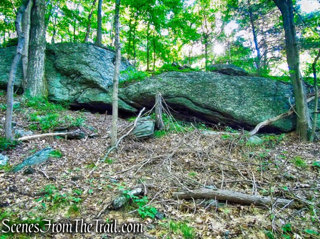 rock formation - Little-Laurel Lime Ridge Park