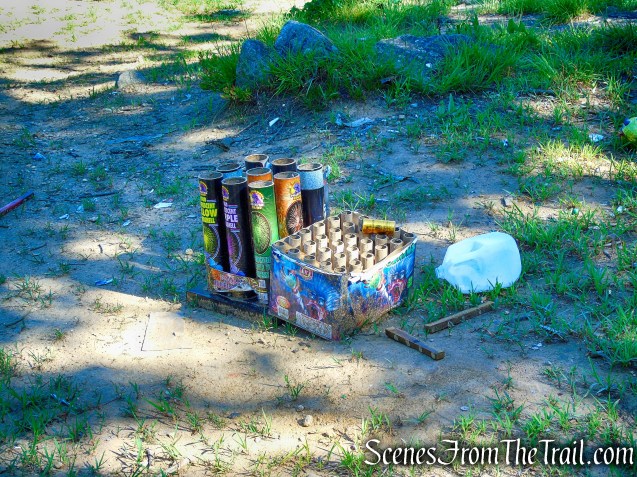 rock outcrop - Little-Laurel Lime Ridge Park