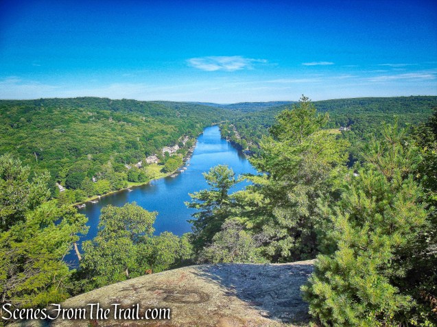 view of the Housatonic River - Little-Laurel Lime Ridge Park