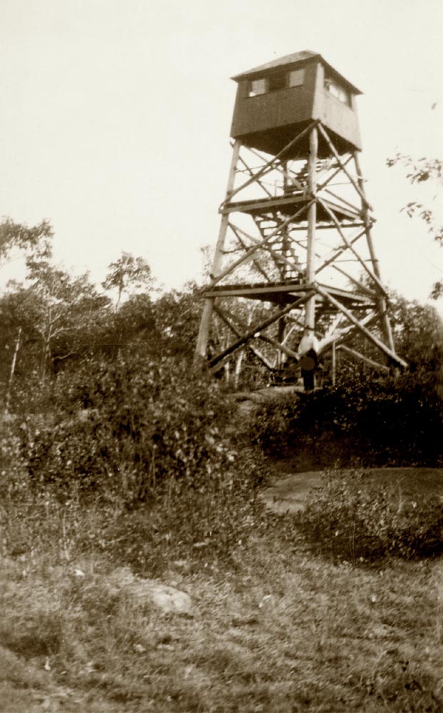 Mohawk Mountain Fire Tower 1922 - Cornwall Historical Society