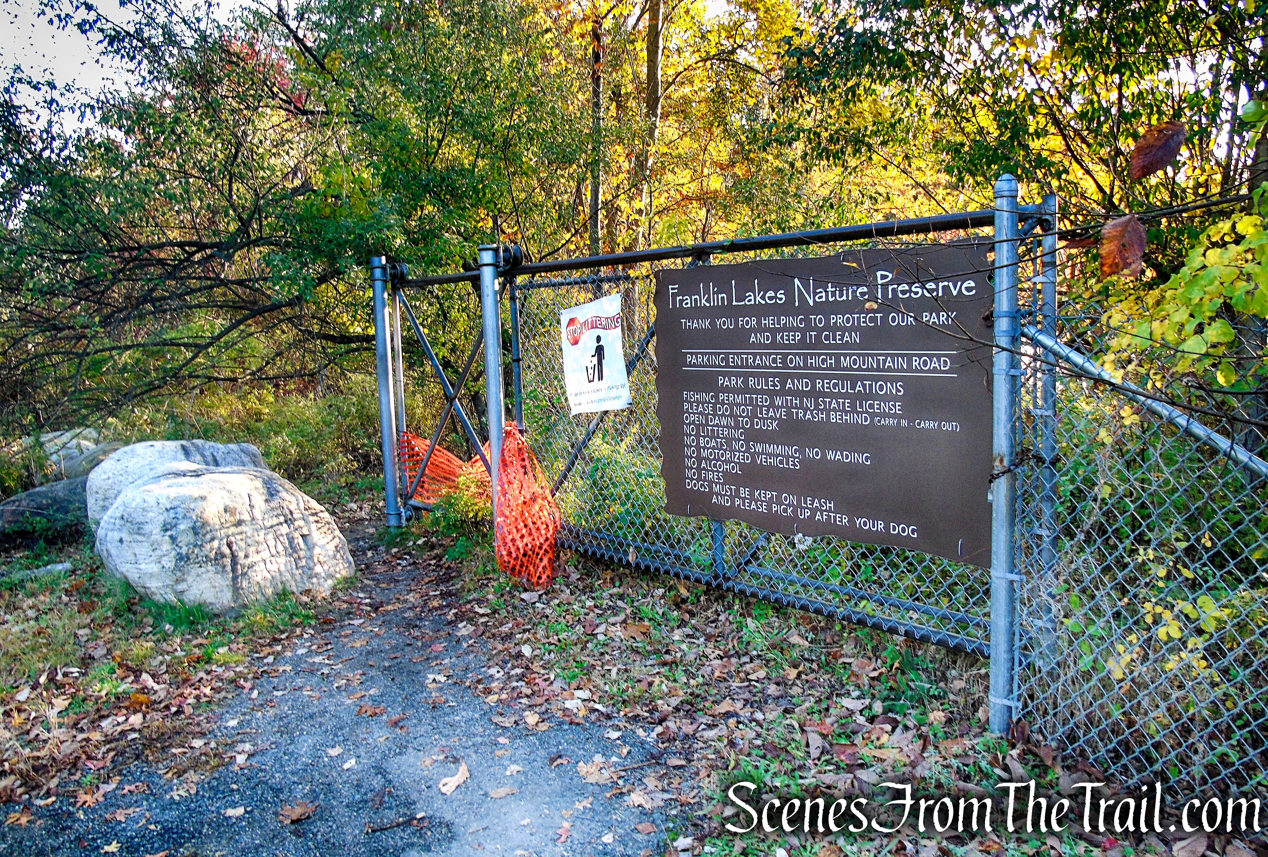 Shoreline Loop Trail - Franklin Lakes Nature Preserve