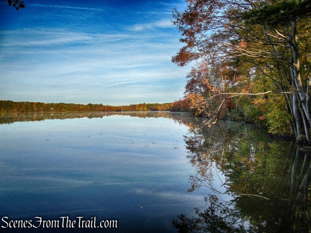 view from Accessible Trail - Franklin Lakes Nature Preserve