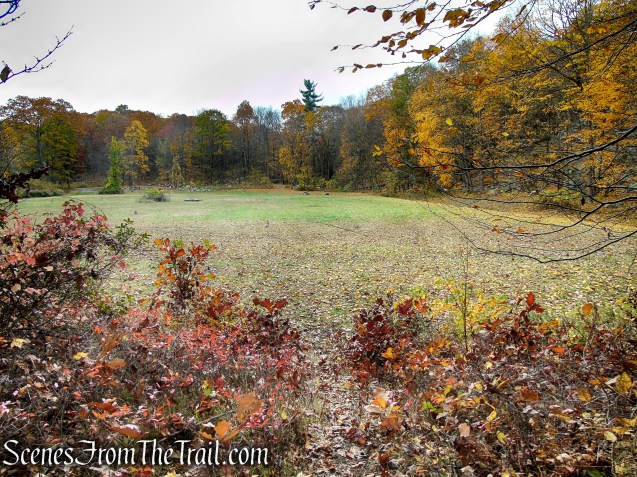 AT through hiker camping - Fahnestock State Park