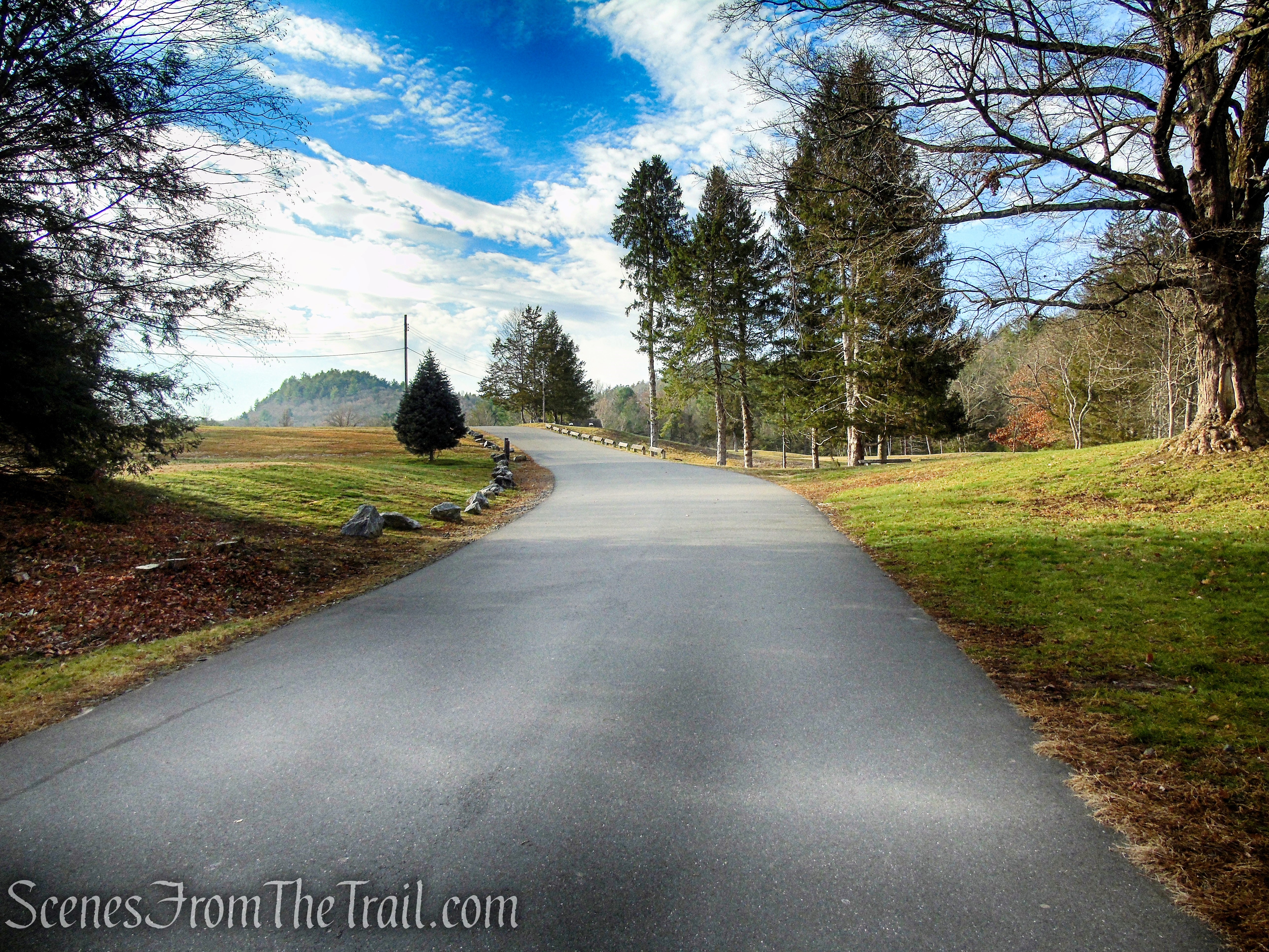 paved park road – Black Rock State Park