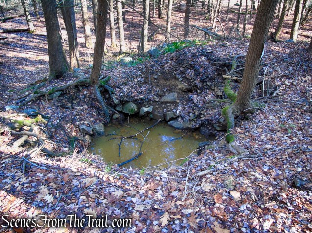 Smith Mine (2nd shaft) - Yellow Trail – Prospect Mountain Preserve
