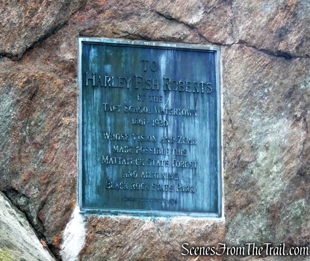 Harley F. Roberts Memorial - Mattatuck State Forest