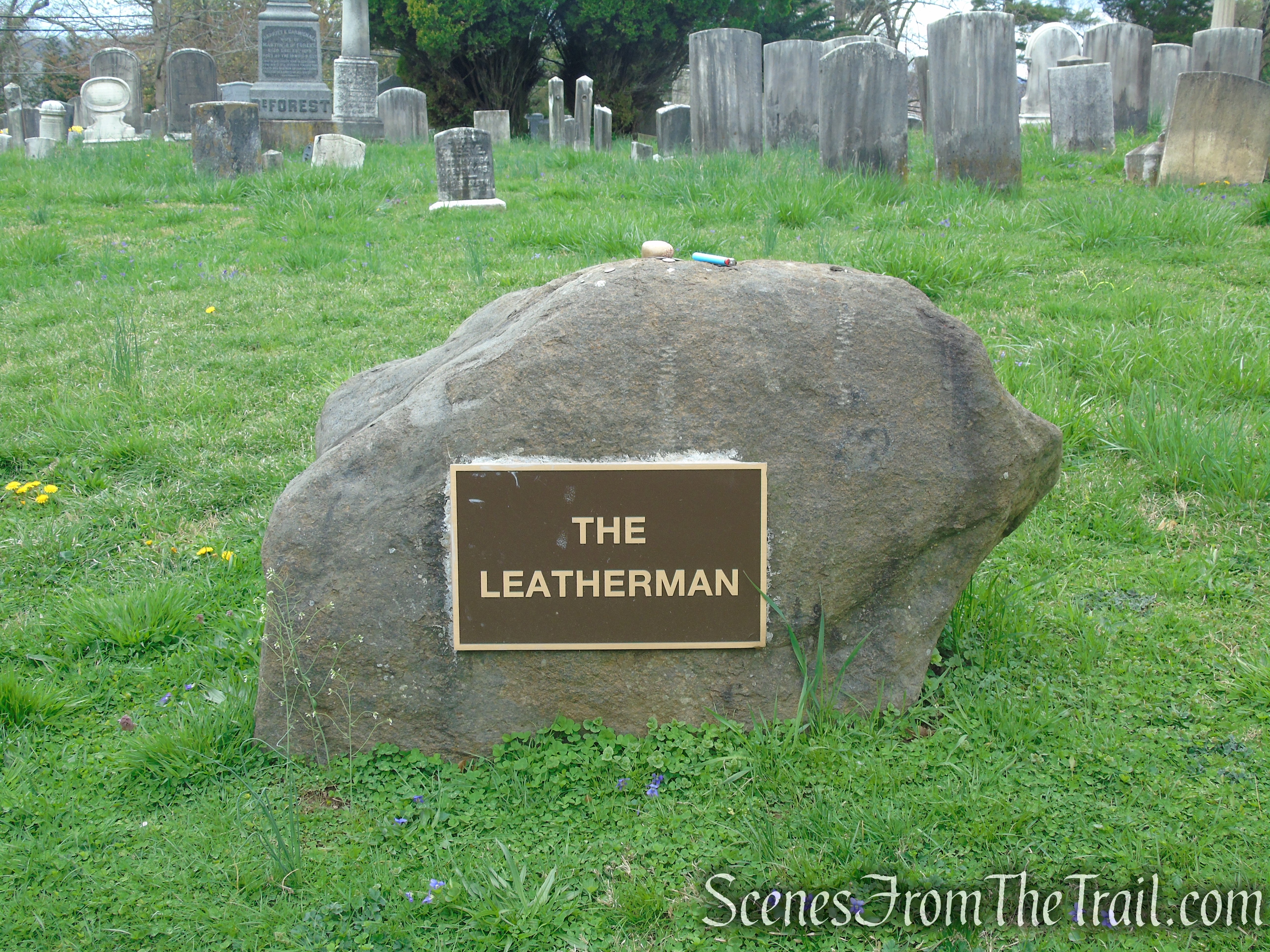 The Leatherman - Sparta Cemetery - April 2021