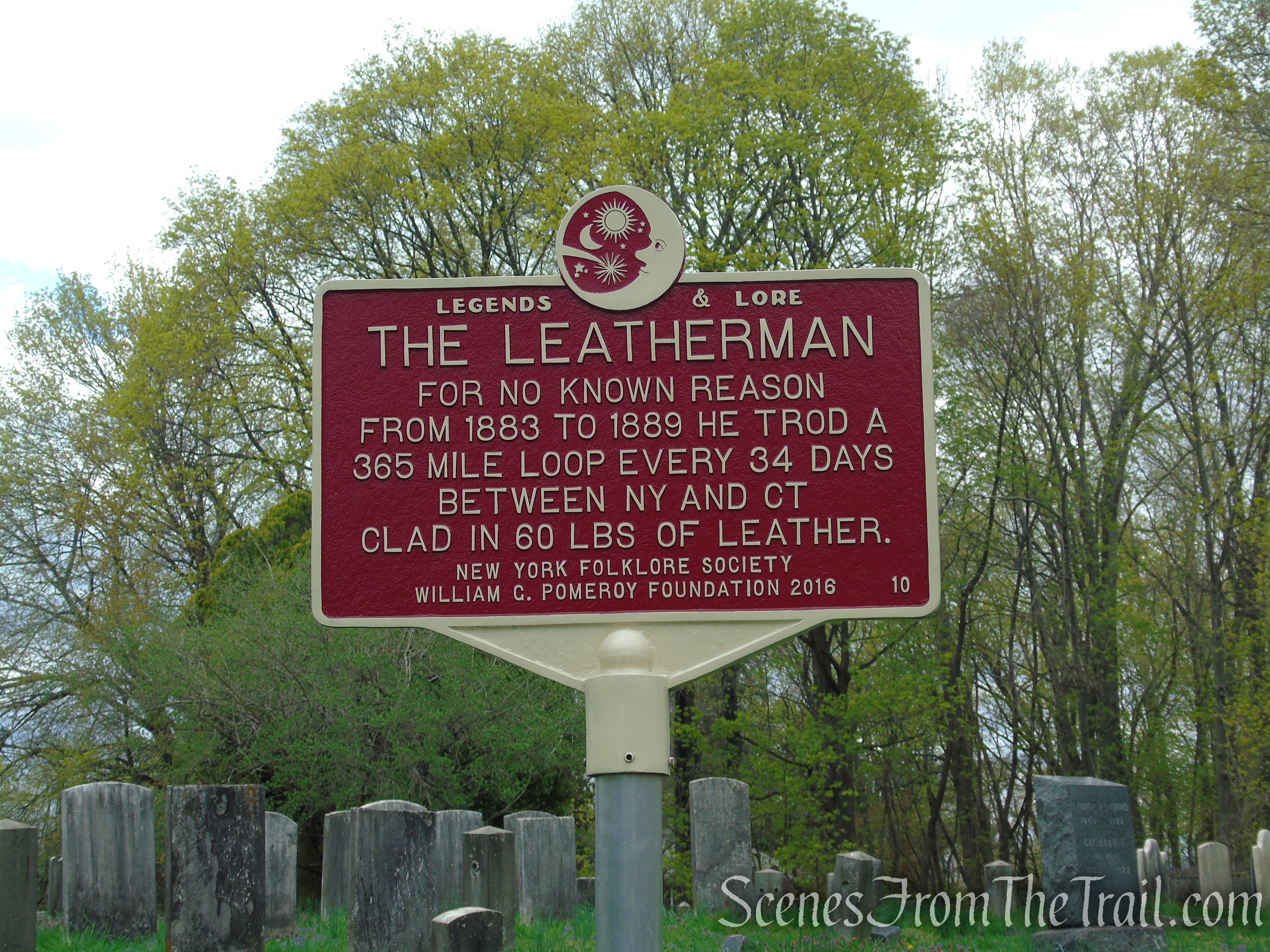 The Leatherman - Sparta Cemetery - April 2021