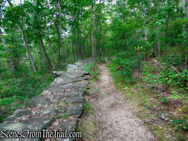 connector trail - Haystack Mountain State Park