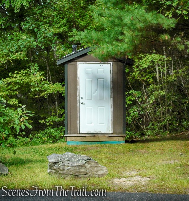 compost toilet - Haystack Mountain State Park