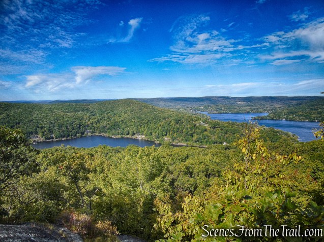 Lake Waramaug from Waramaug’s Rock