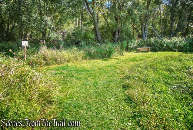 turn left to Meeker Swamp