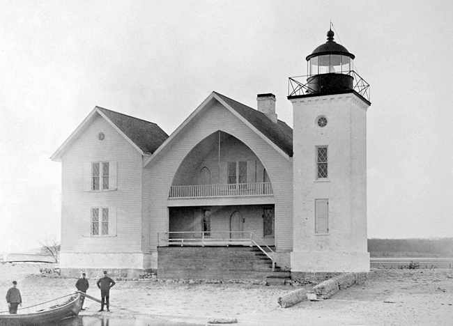 Lloyd Harbor Light - 1885