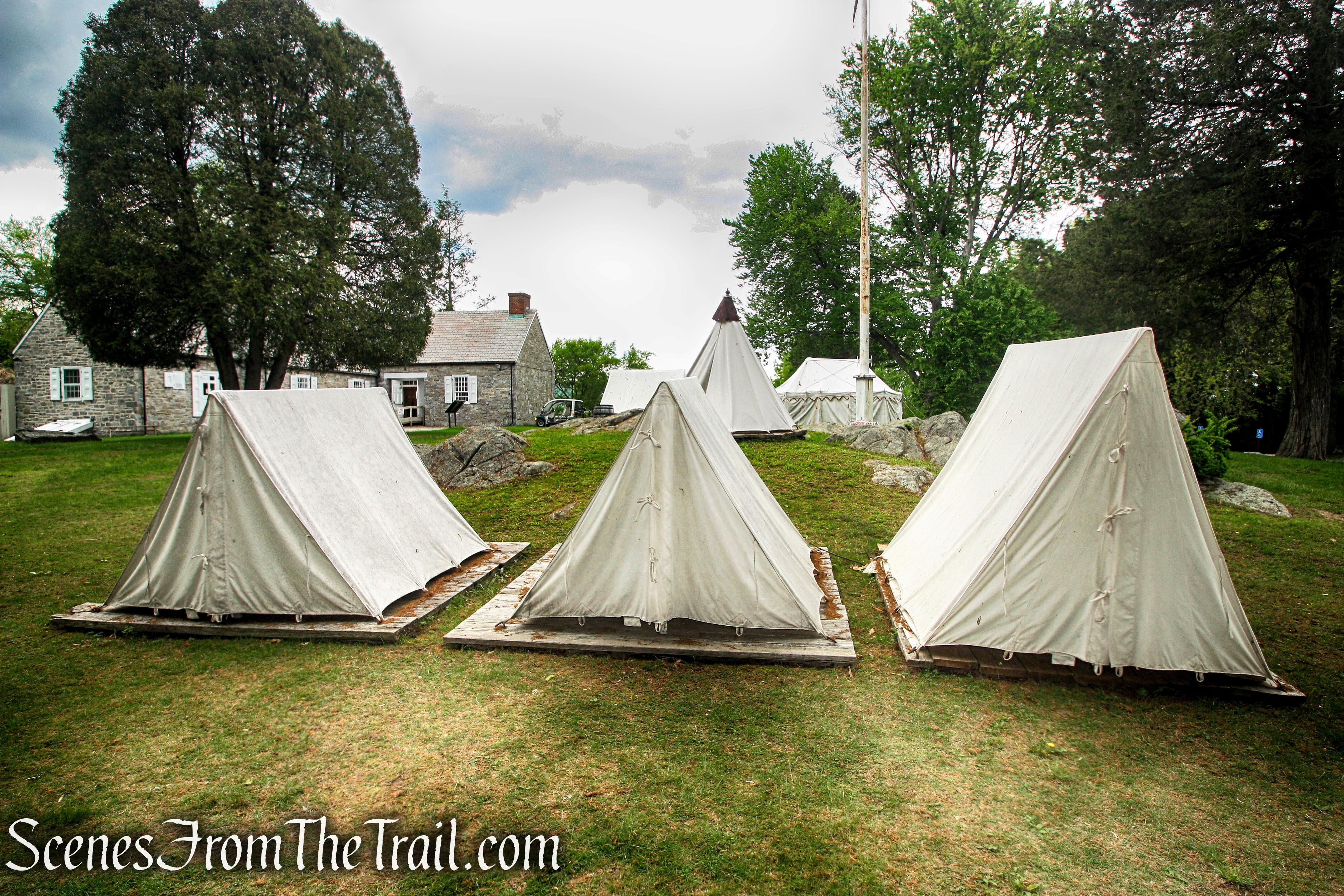 living history soldier's camp