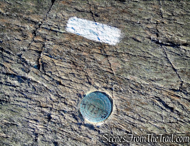 Looking Benchmark - Appalachian Trail