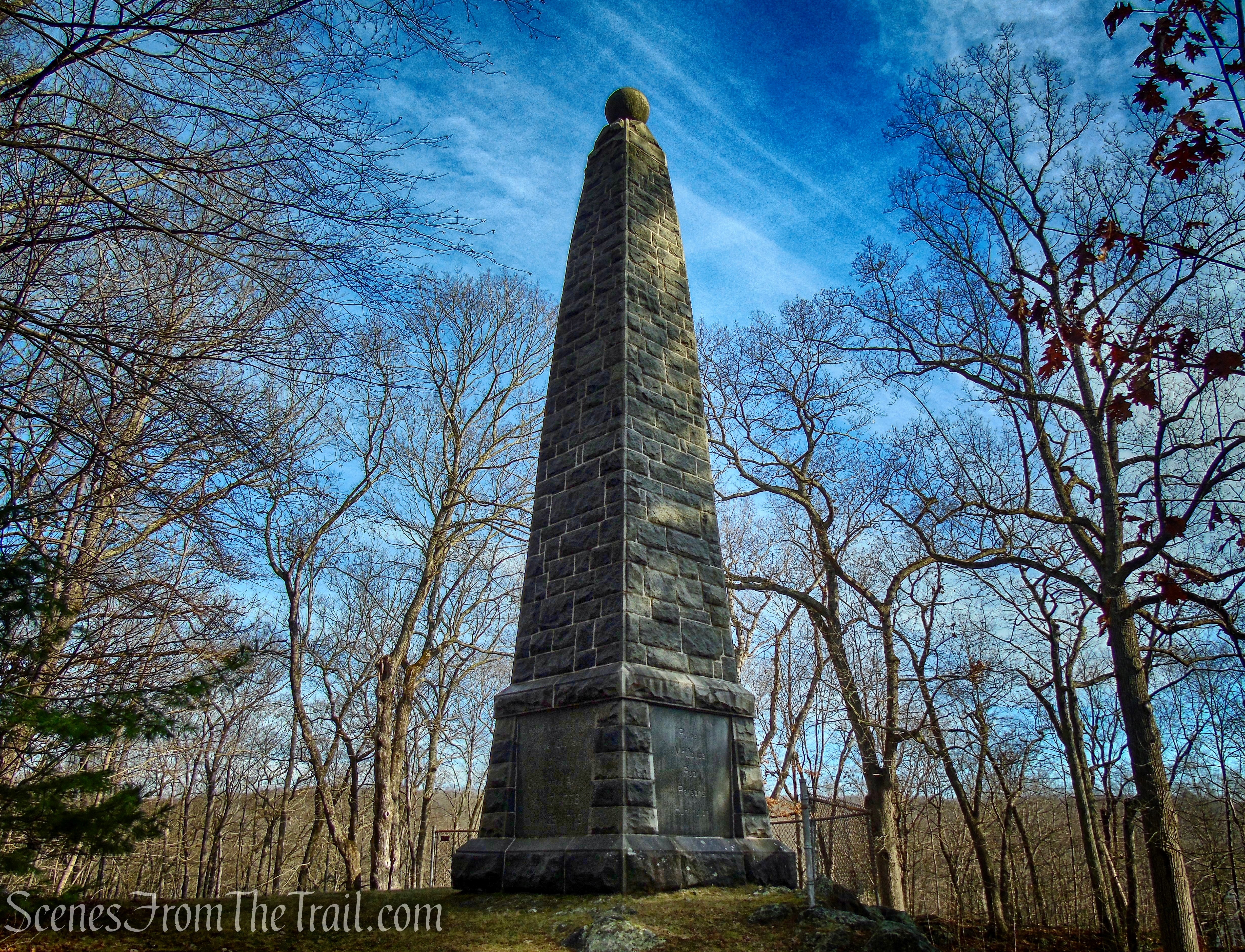 Memorial Monument - Putnam Memorial State Park