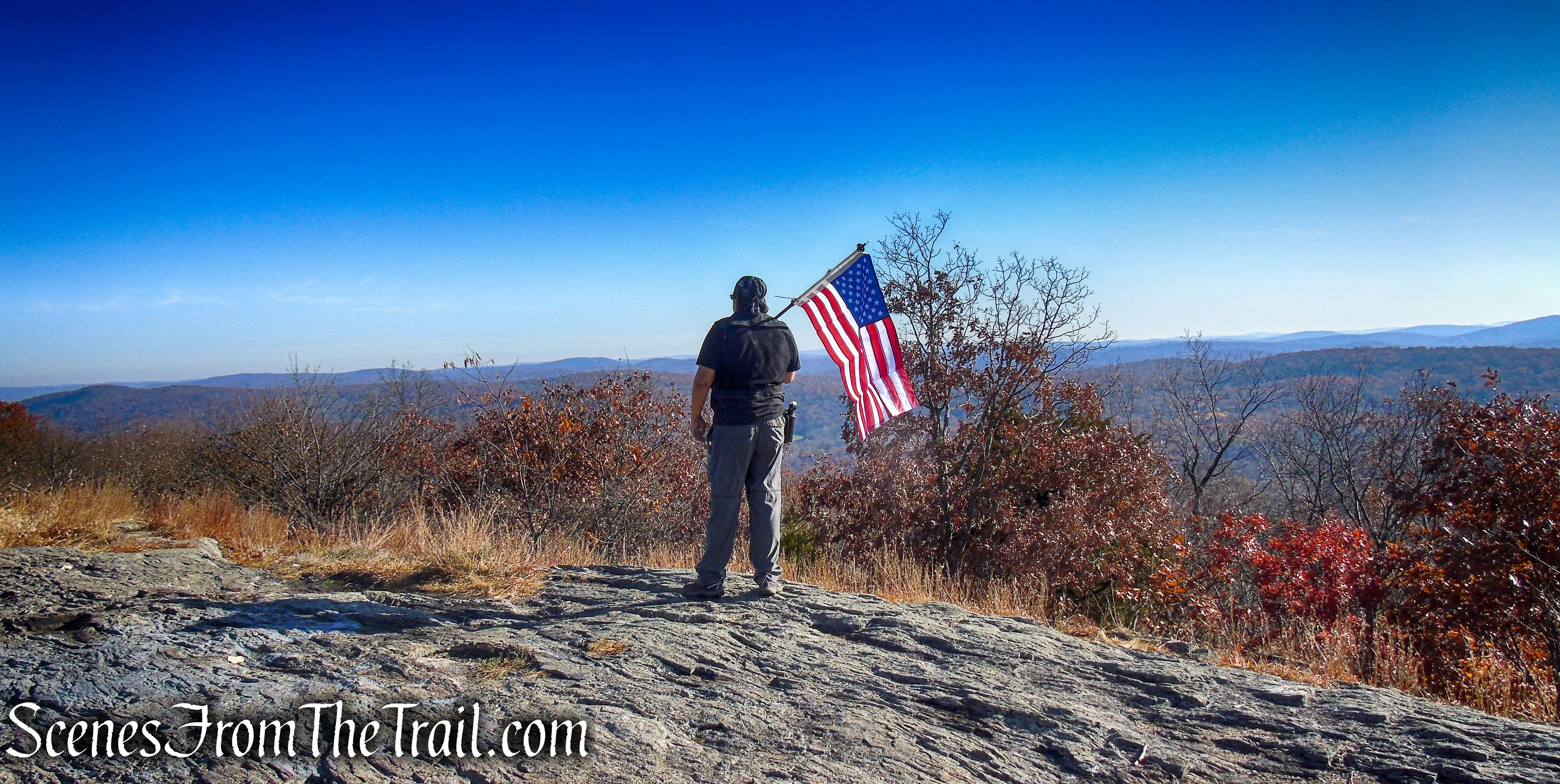 Canopus Lake Overlook from Long Hill Road – Fahnestock State Park