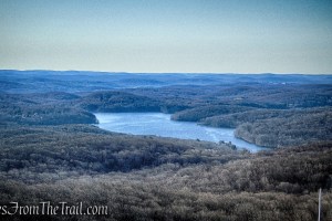 West Branch Reservoir from Mount Nimham Fire Tower
