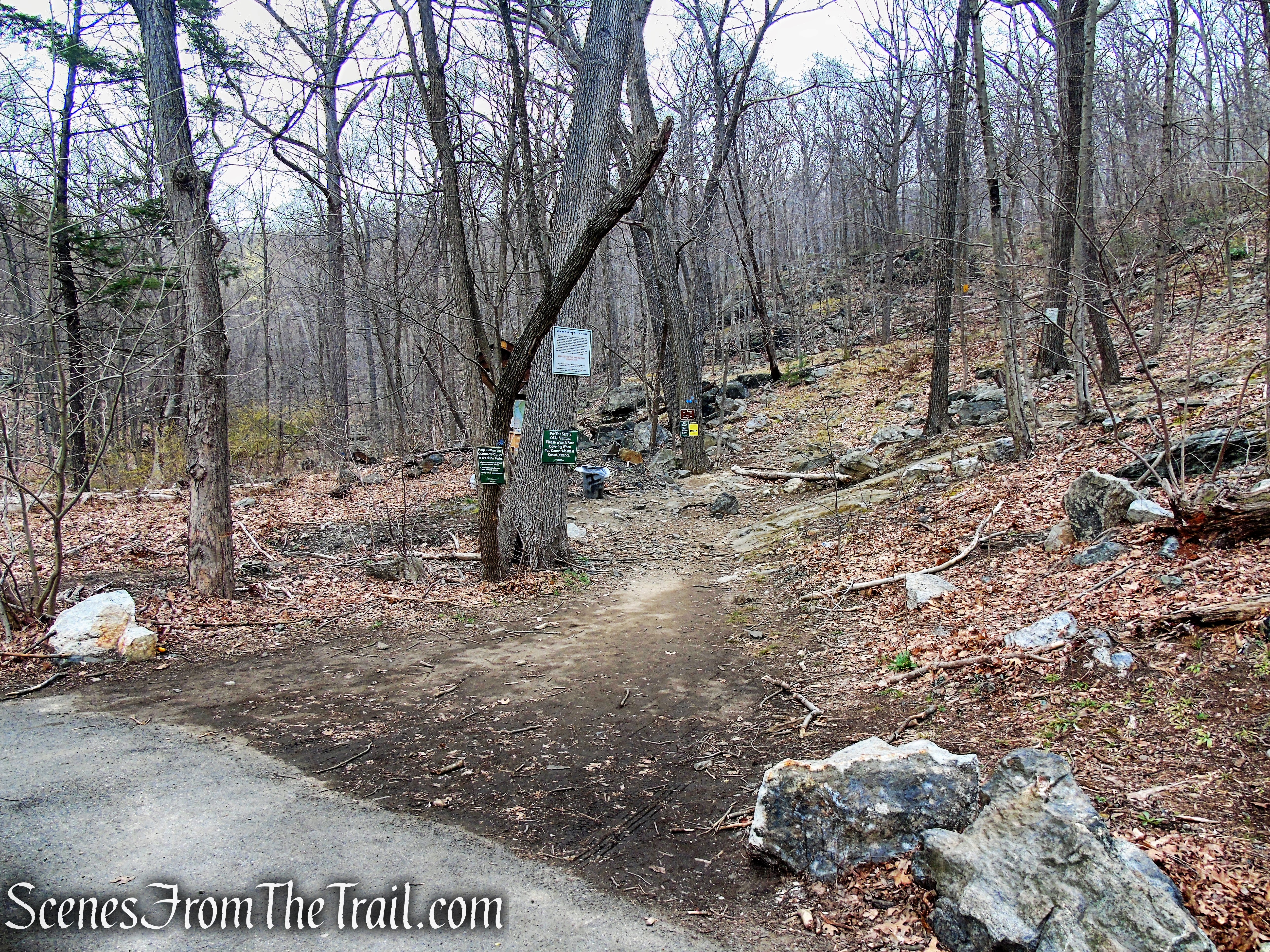 Route 202 trailhead - Anthony’s Nose