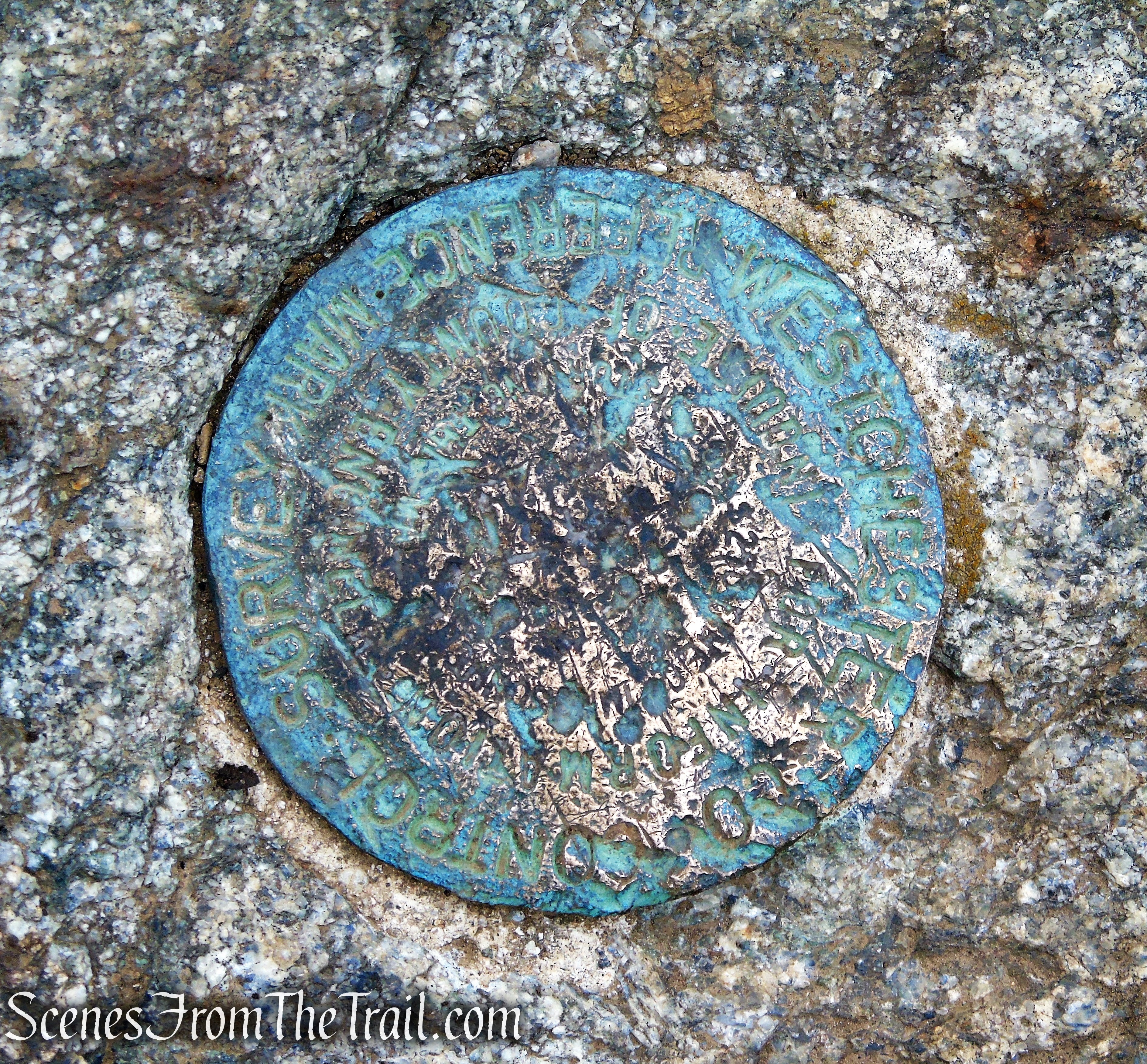 Anthony’s Nose summit marker