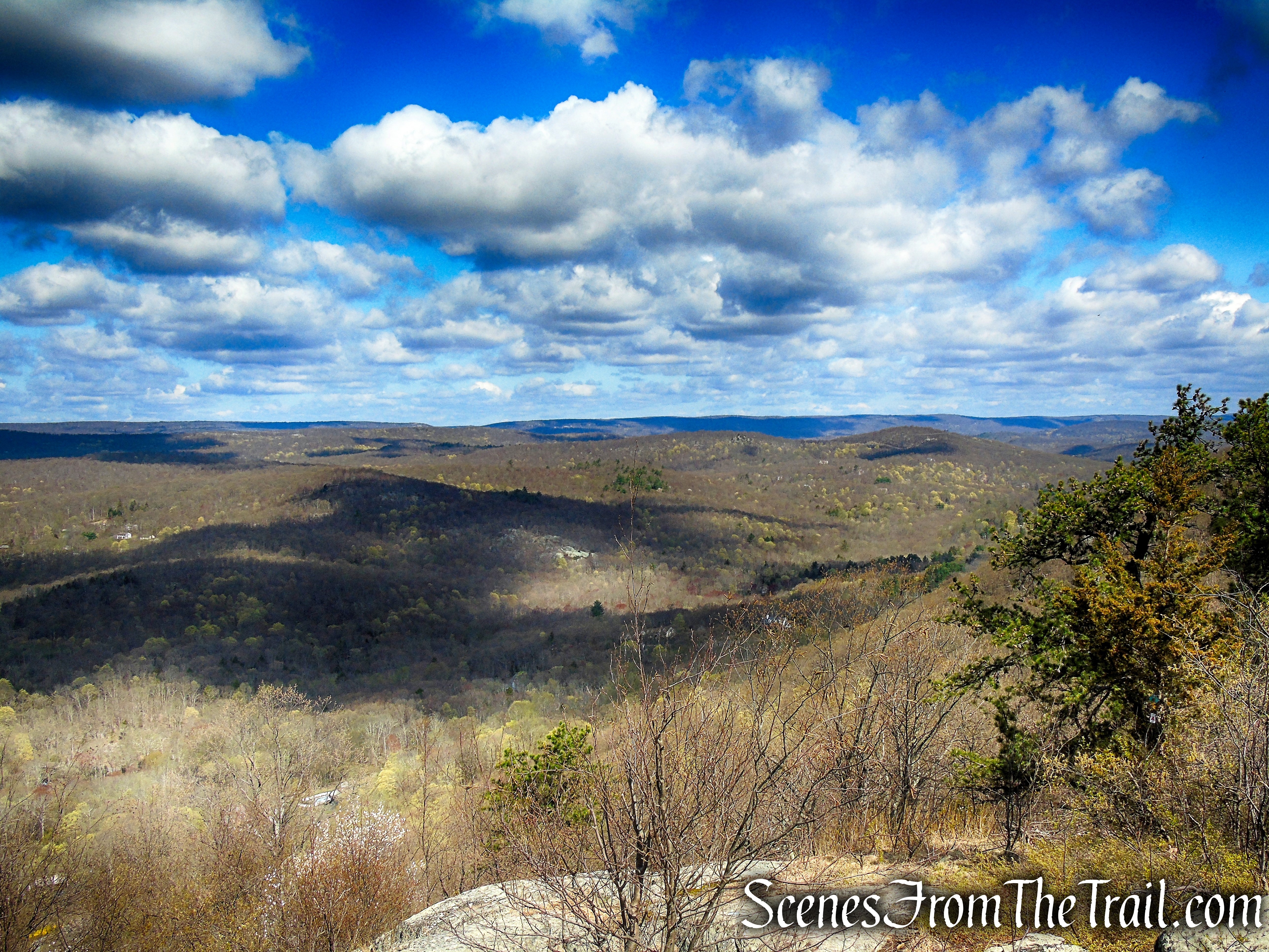 view northwest - Windbeam Mountain 2nd summit