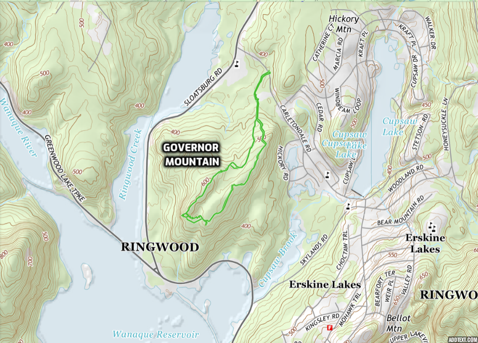 Governor Mountain – Ringwood State Park