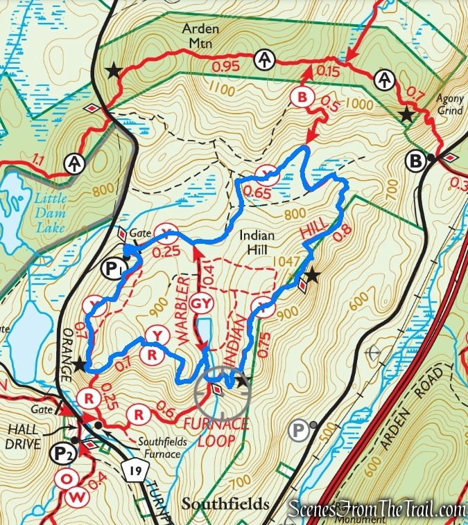 Indian Hill Loop Trail – Sterling Forest State Park