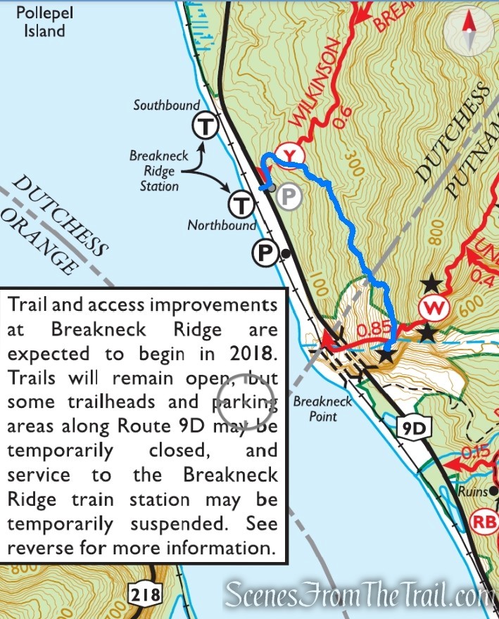 Breakneck Ridge via Nimham Trail