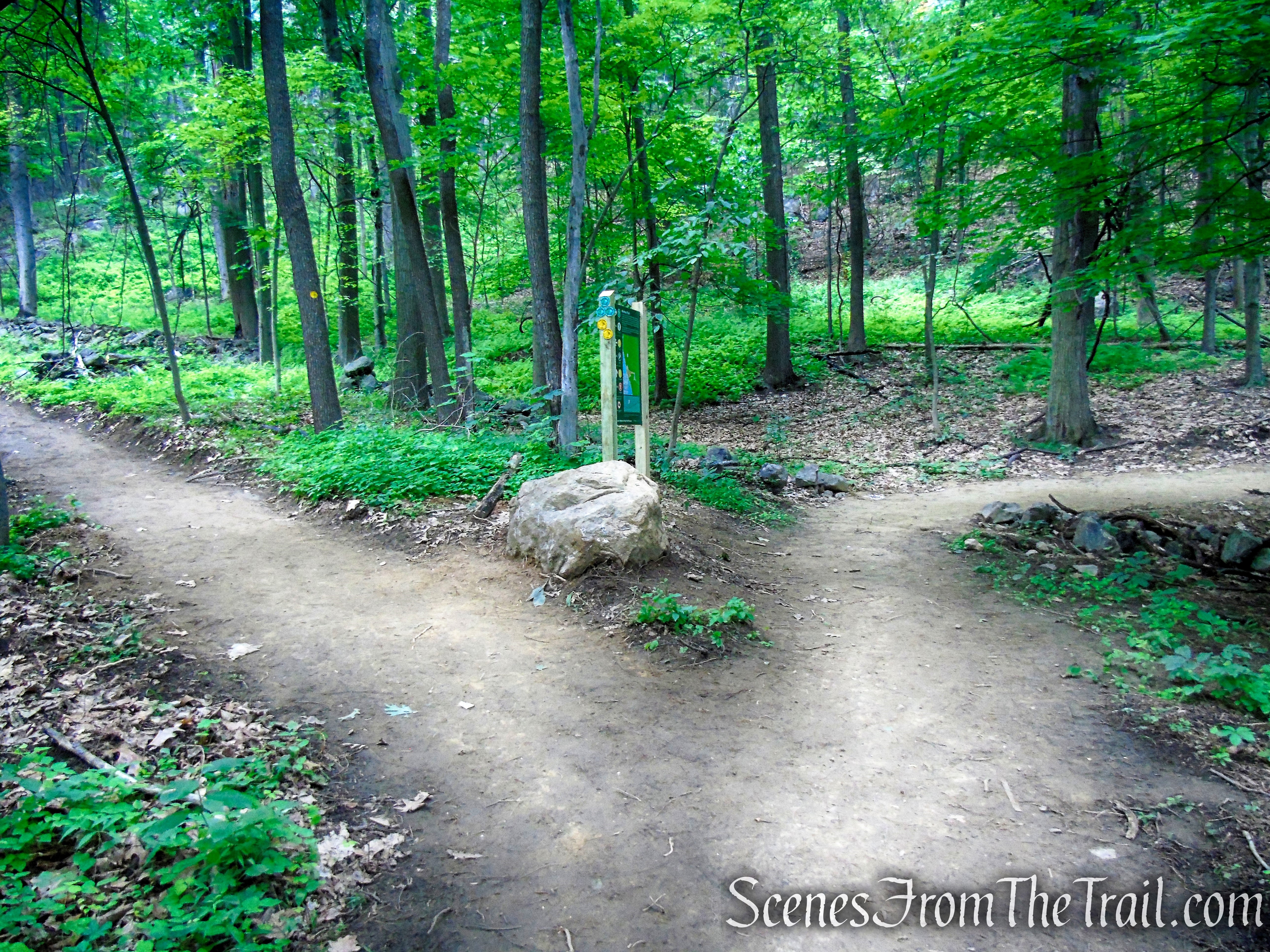 Turn right on Nimham Trail
