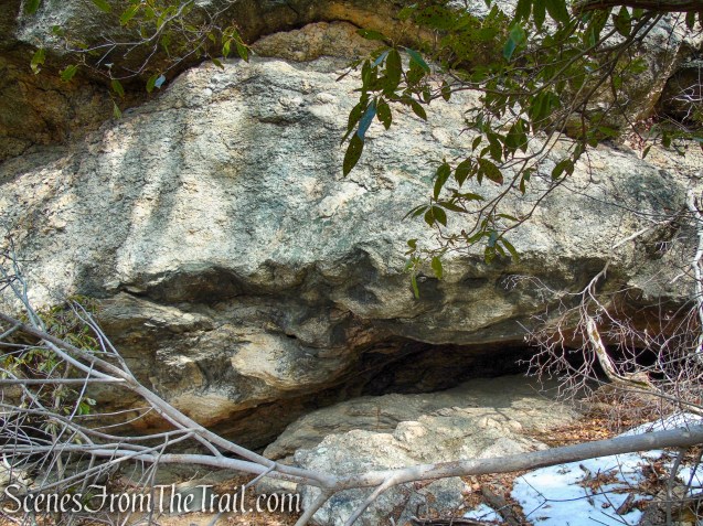 massive rock formation - Spiderweed Preserve