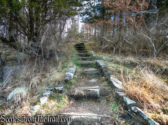 stone steps - Mount Peter Hawk Watch
