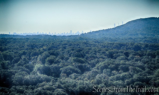 south-facing viewpoint just off the LeGrande Hill Loop Trail