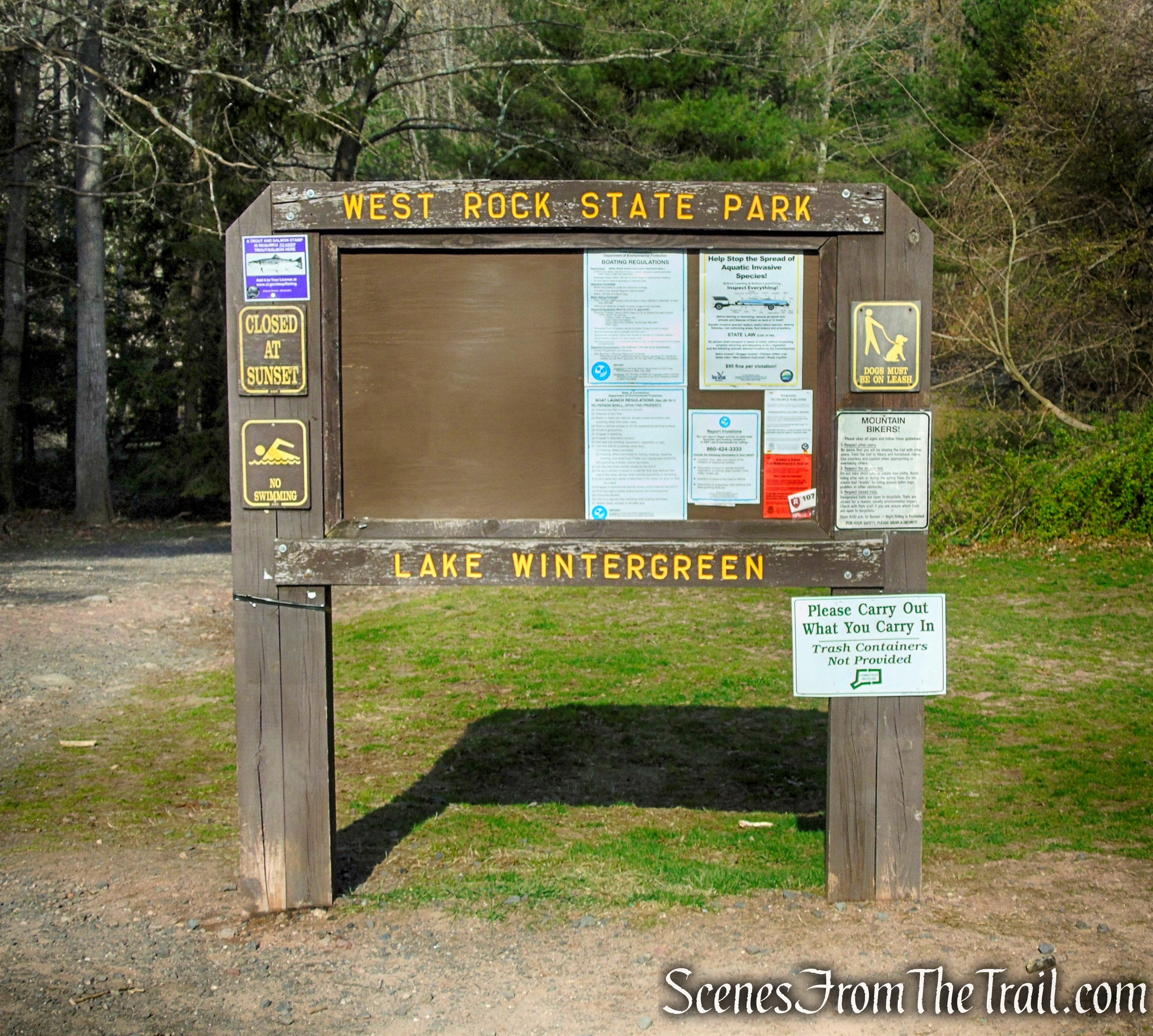Lake Wintergreen - West Rock Ridge State Park