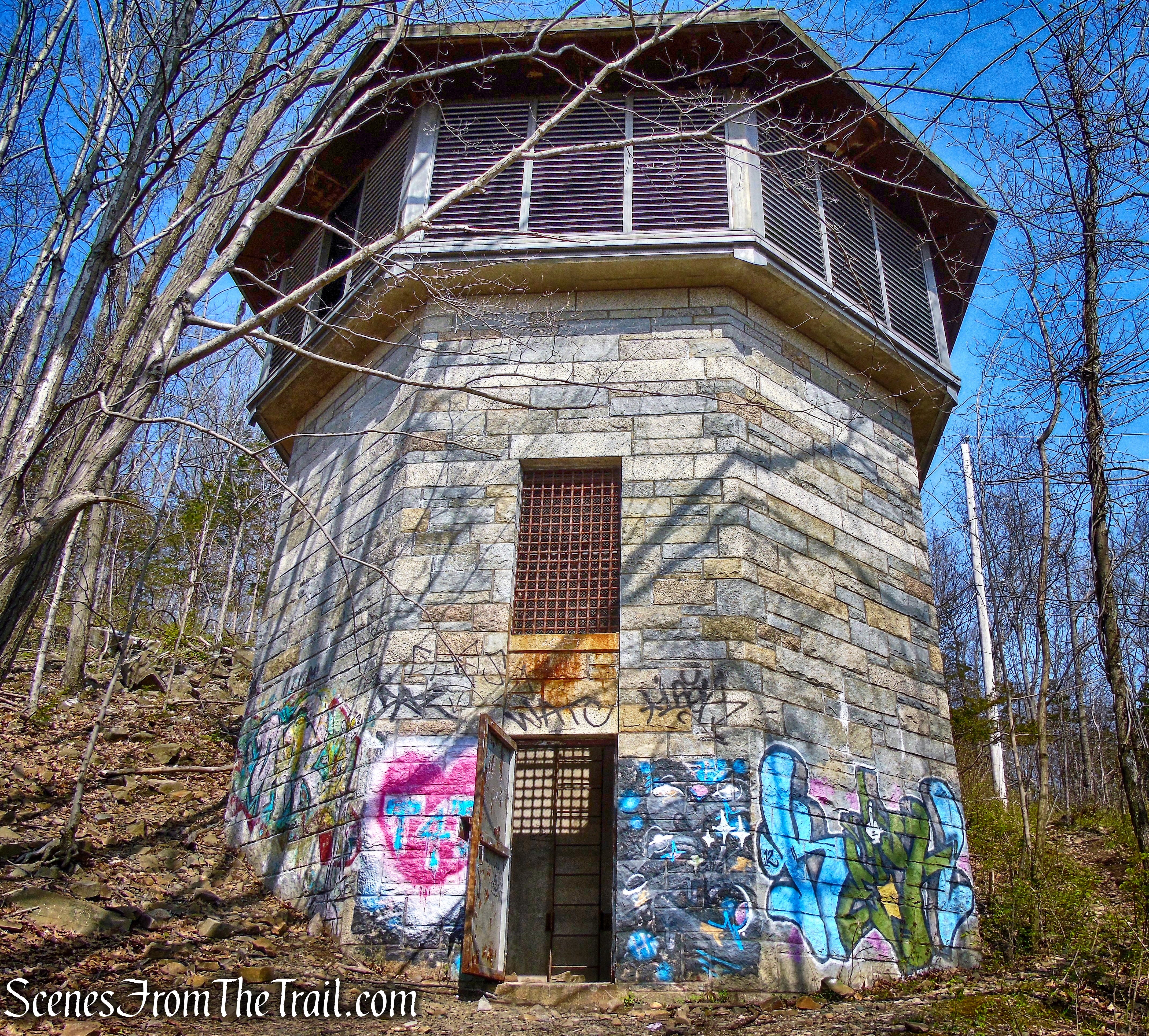 ventilator shaft - West Rock Ridge State Park
