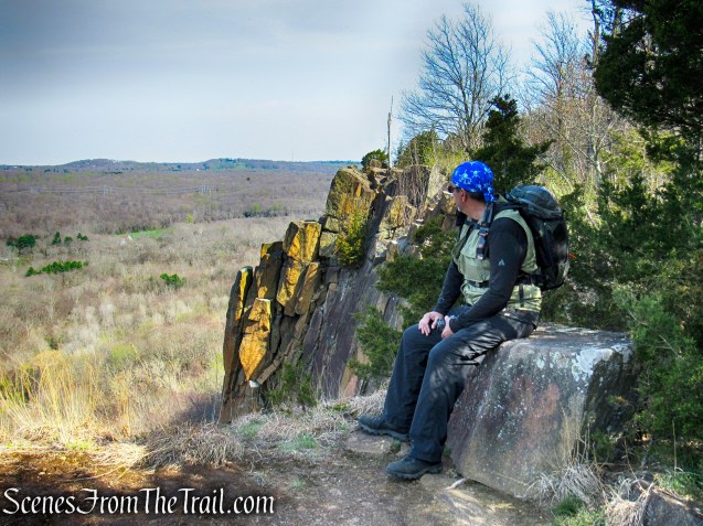Konolds Pond Overlook from Lake Wintergreen – West Rock Ridge State Park