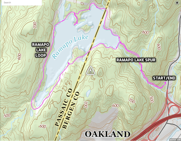 Ramapo Lake Loop - Ramapo Mountain State Forest